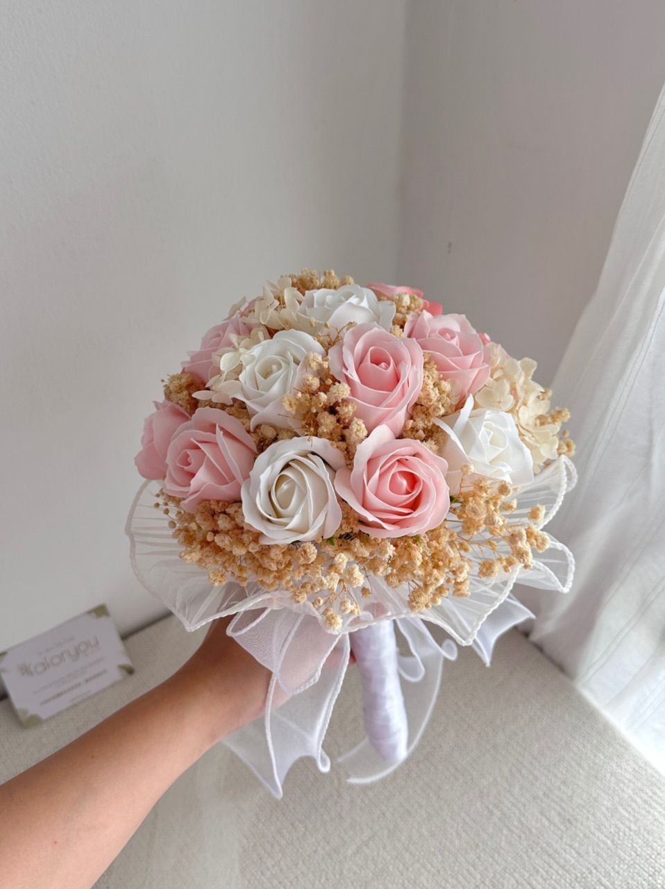 15 Stalk Bridal Bouquet_1