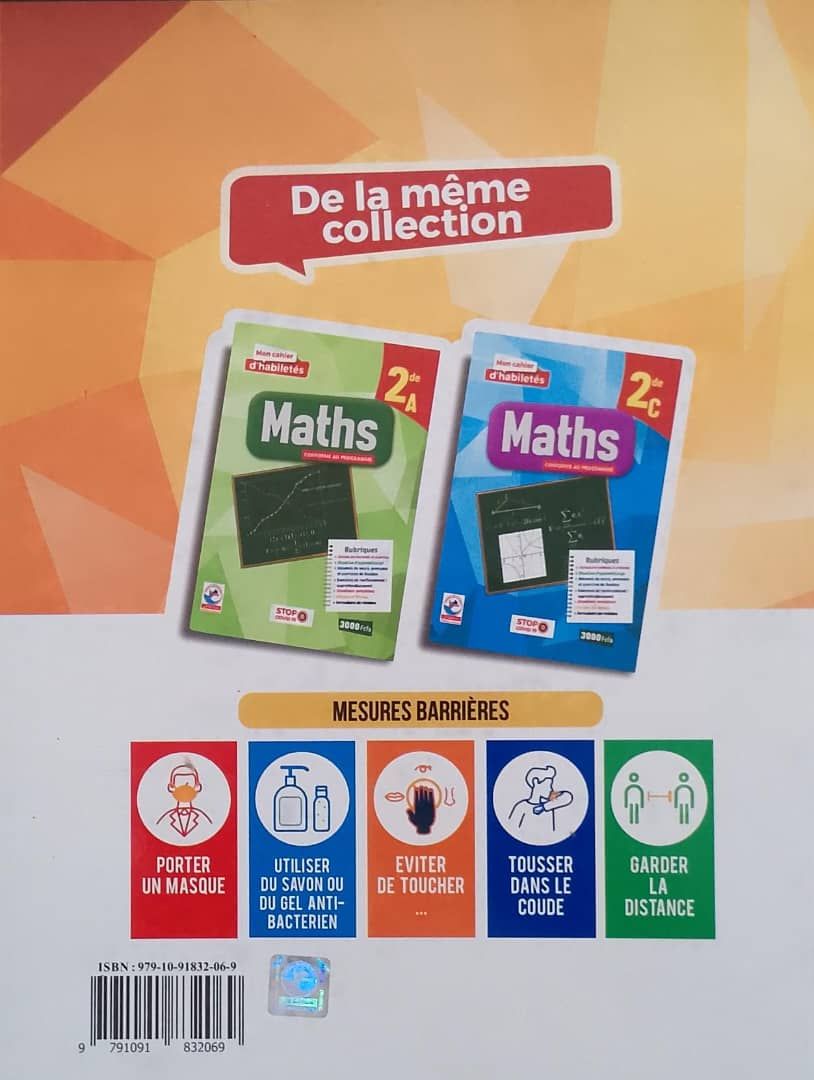 Mathematique / Cahier d’habileté - Tle D (JD Editions)_1