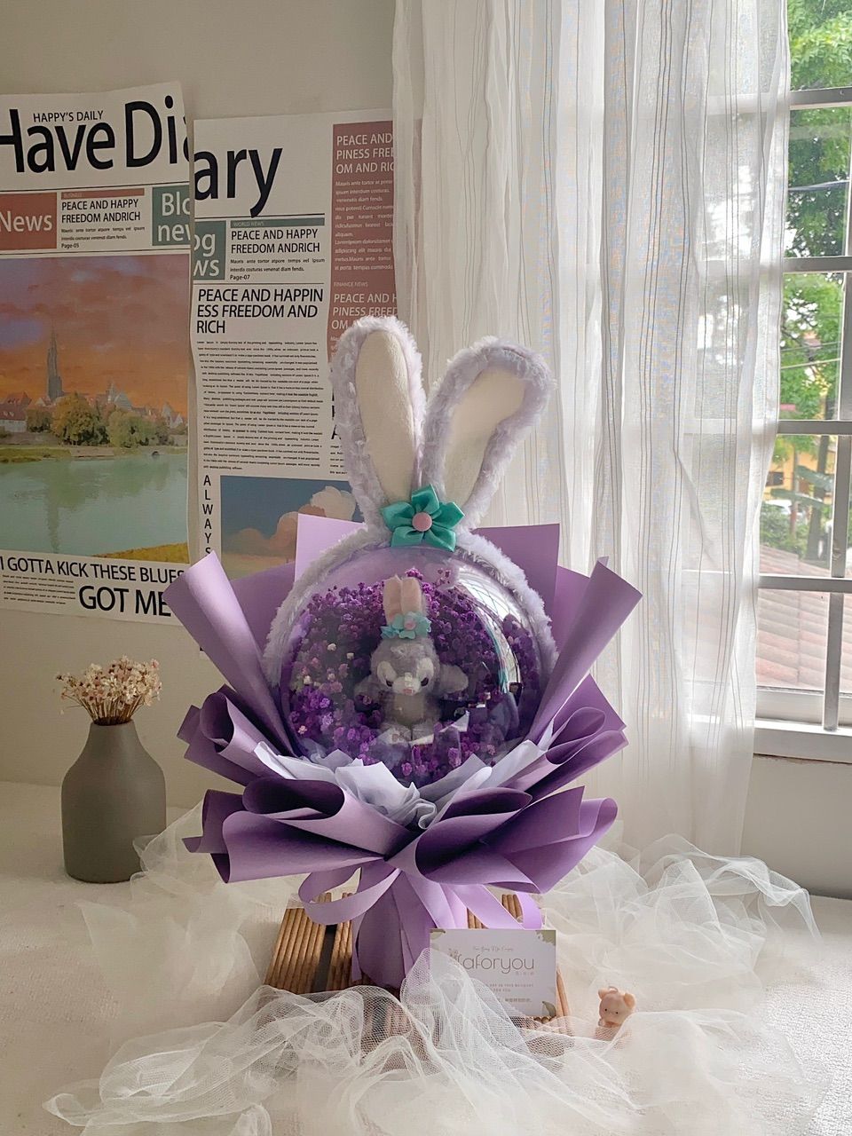 (Pre order) Stella Arcylic Ball Bouquet_0