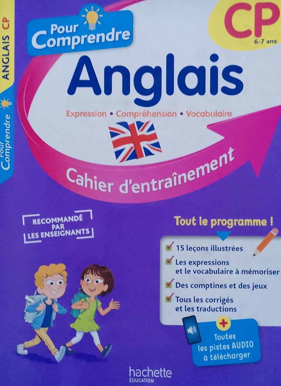 Pour Comprendre Anglais, Cahier d'entrainement (Hachette) - CP_0