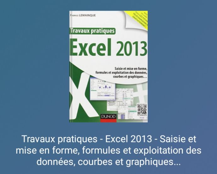 Excel 2013 travaux pratiques _0