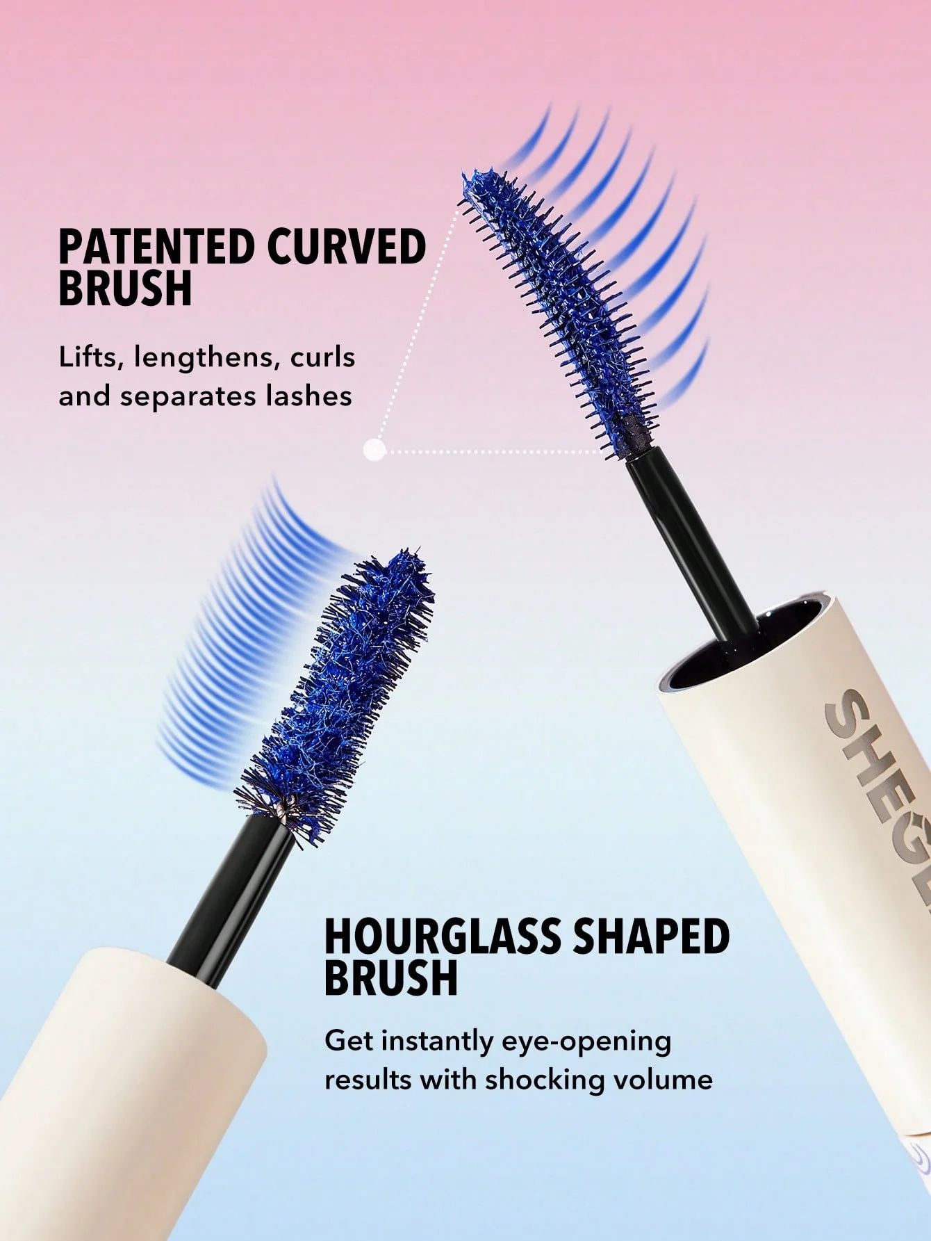 SHEGLAM All-In-One Volume & Length Mascara - Waterproof Blue_6