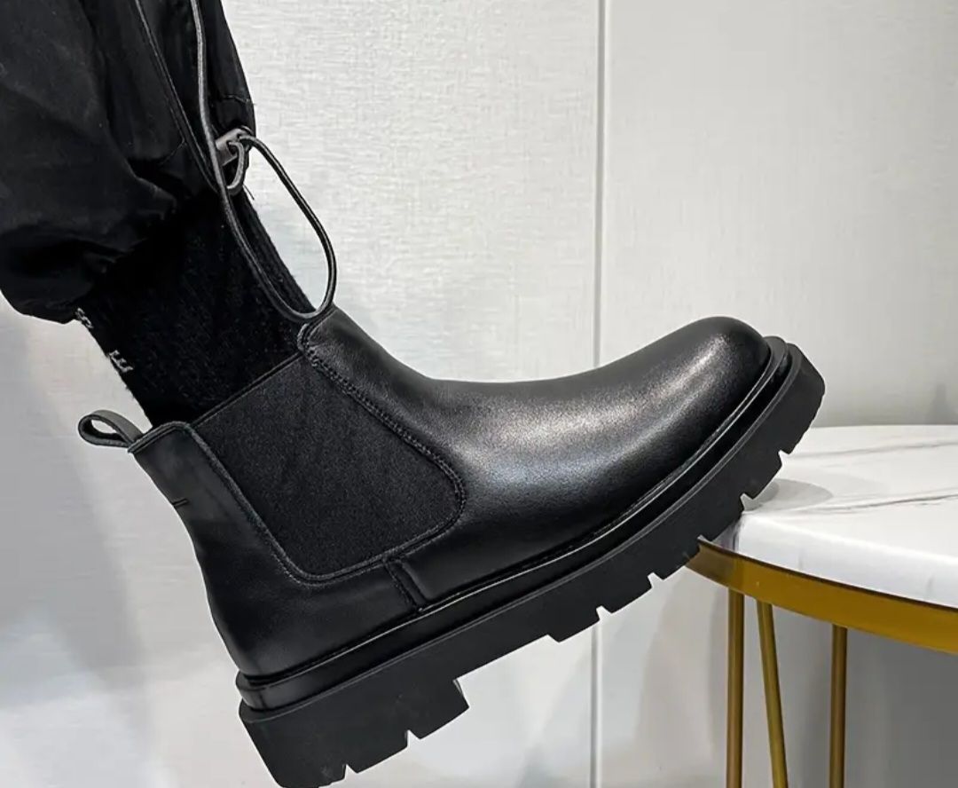 Bottes Chelsea classiques pour hommes_2