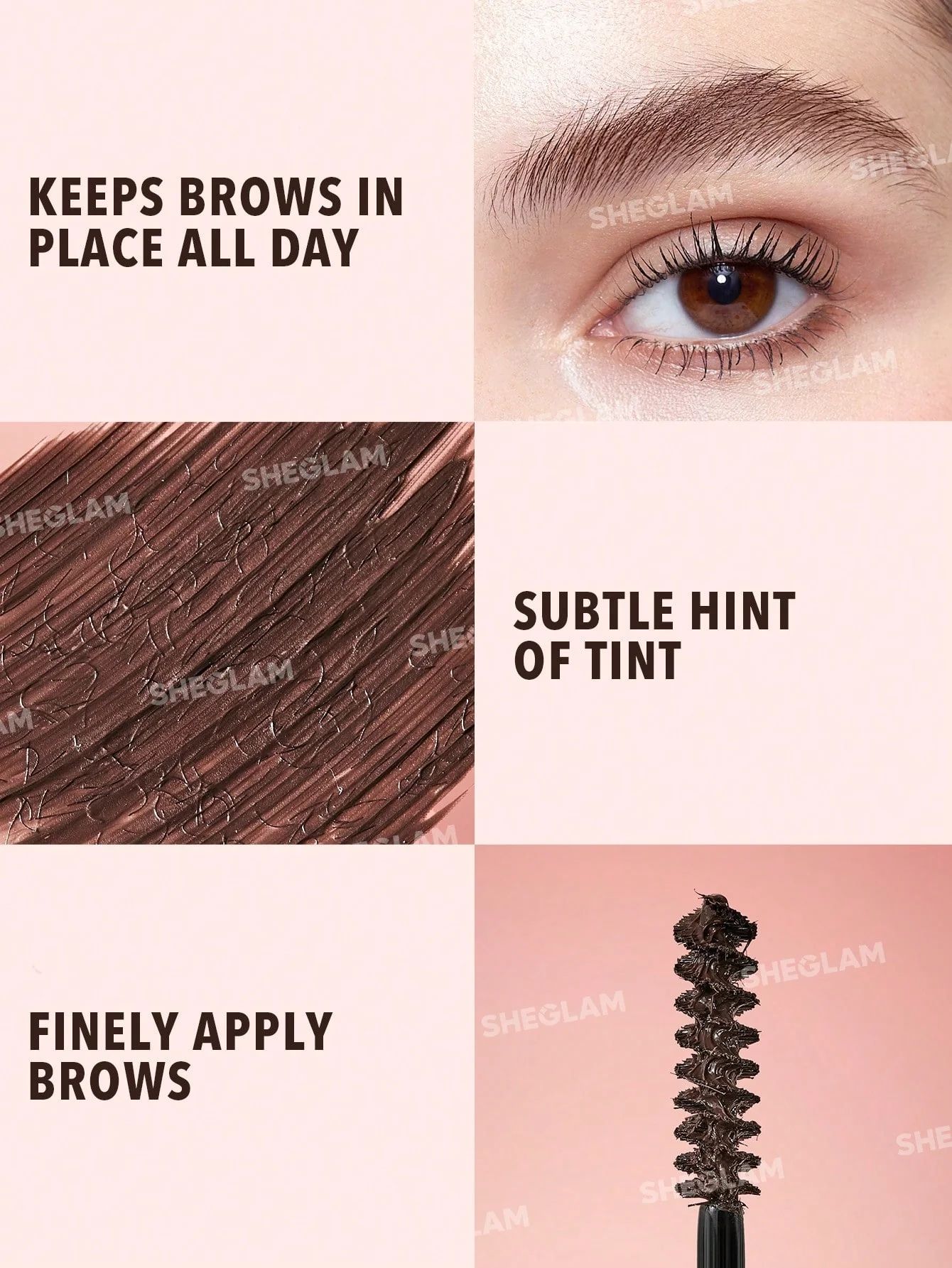 SHEGLAM Hold 'Em Up Tinted Brow Gel - Auburn_4