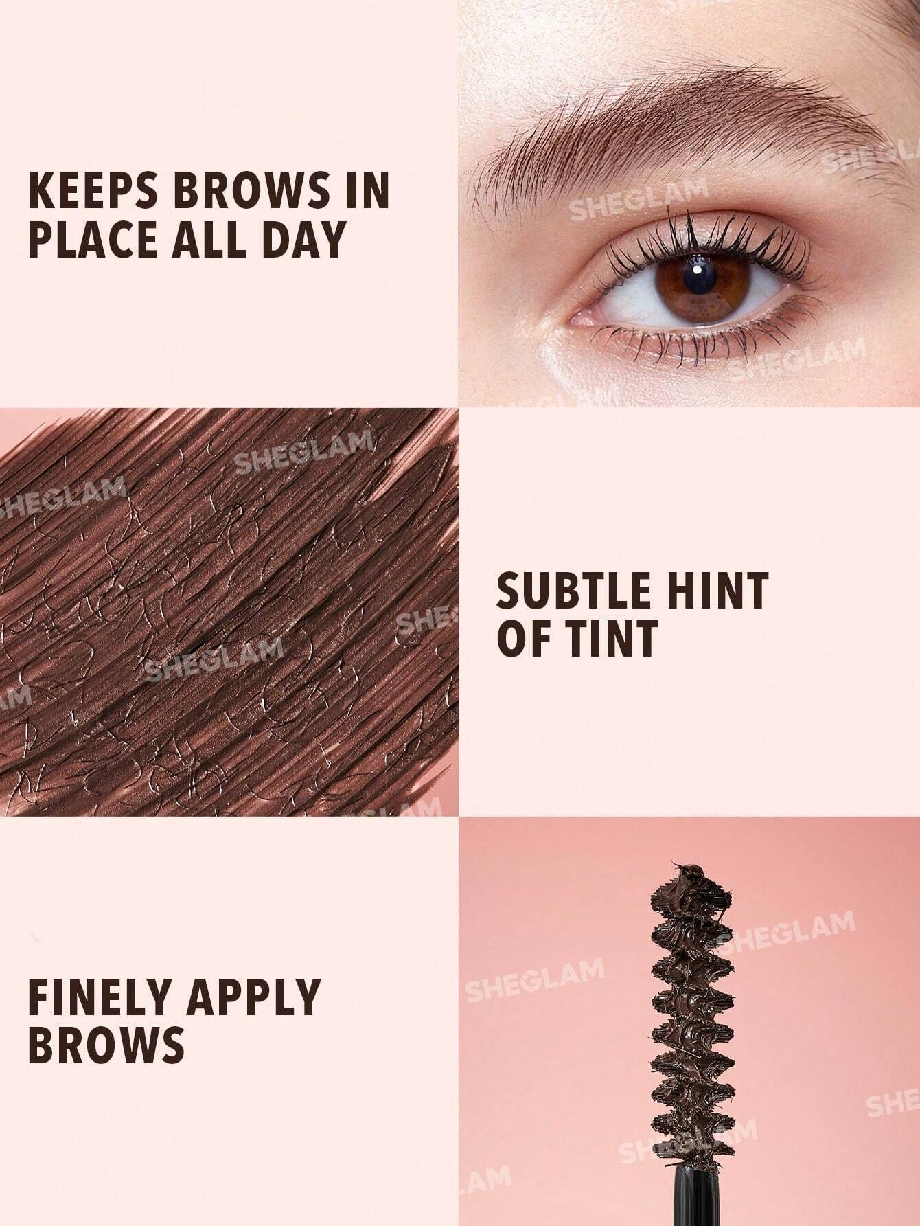 SHEGLAM Hold 'Em Up Tinted Brow Gel - Taupe_4