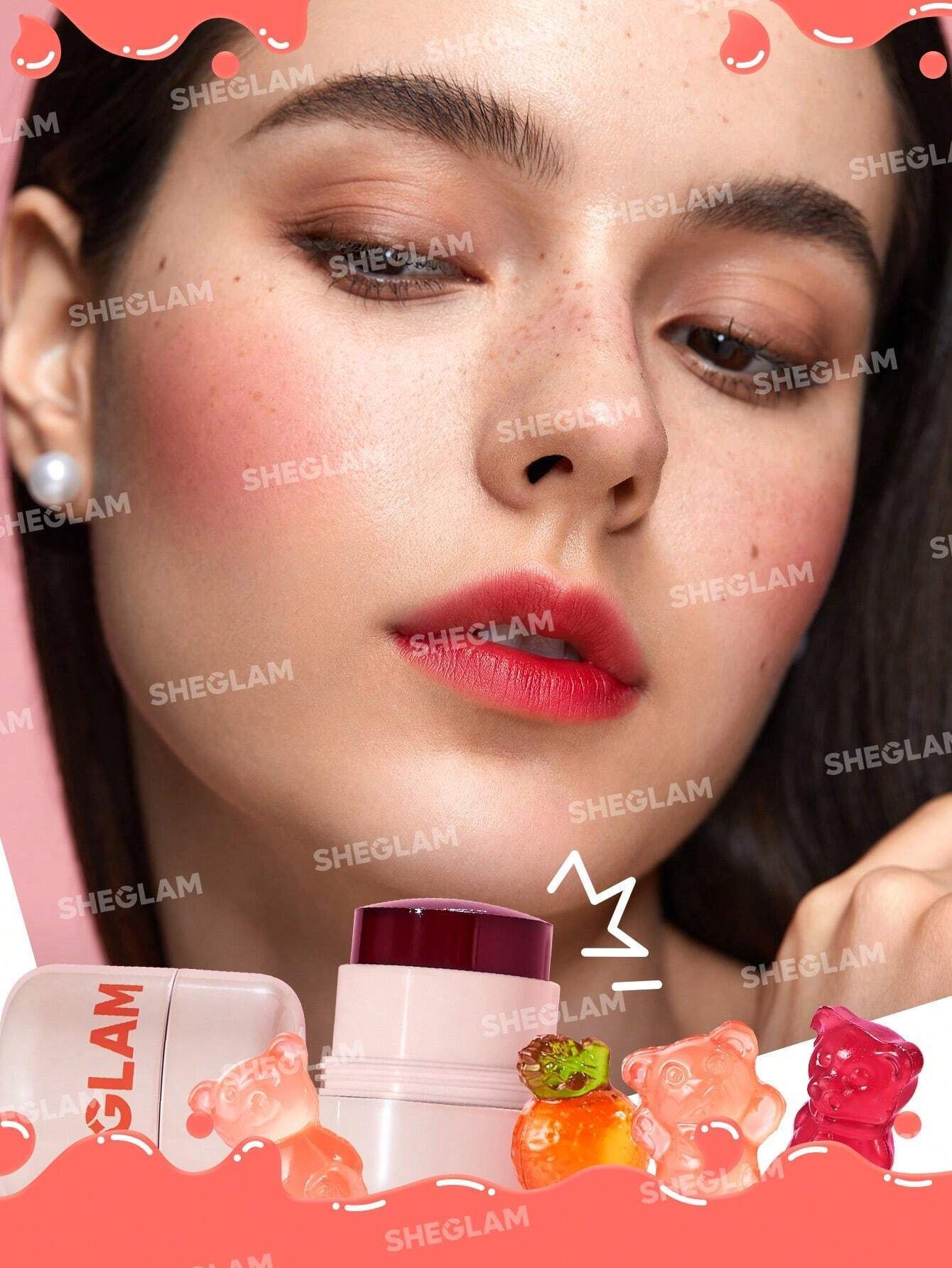 SHEGLAM Jelly-Licious Hydrating Lip & Blush Tint - Coucou_1