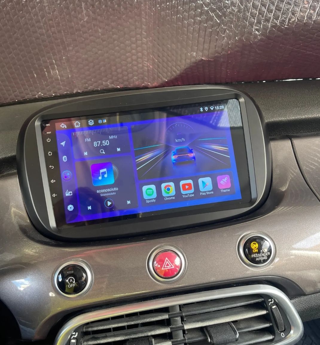Rádio 9" android Fiat 500x 2014 a 2020 WIFI GPS 2/32GB_10