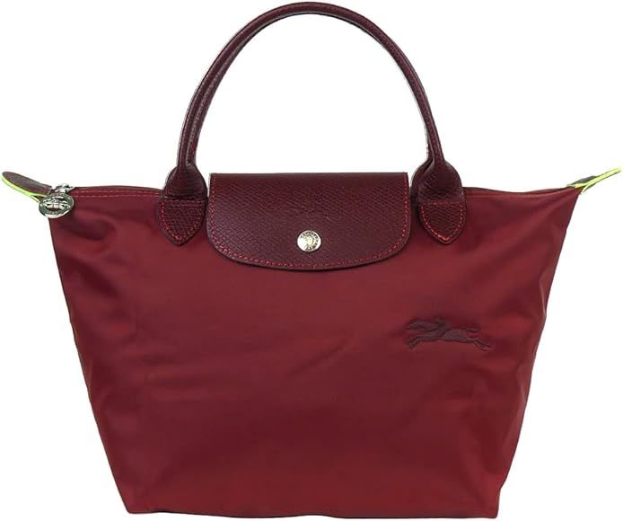 Longchamp Le Pliage Green Tote (SMALL) Short Handle_4