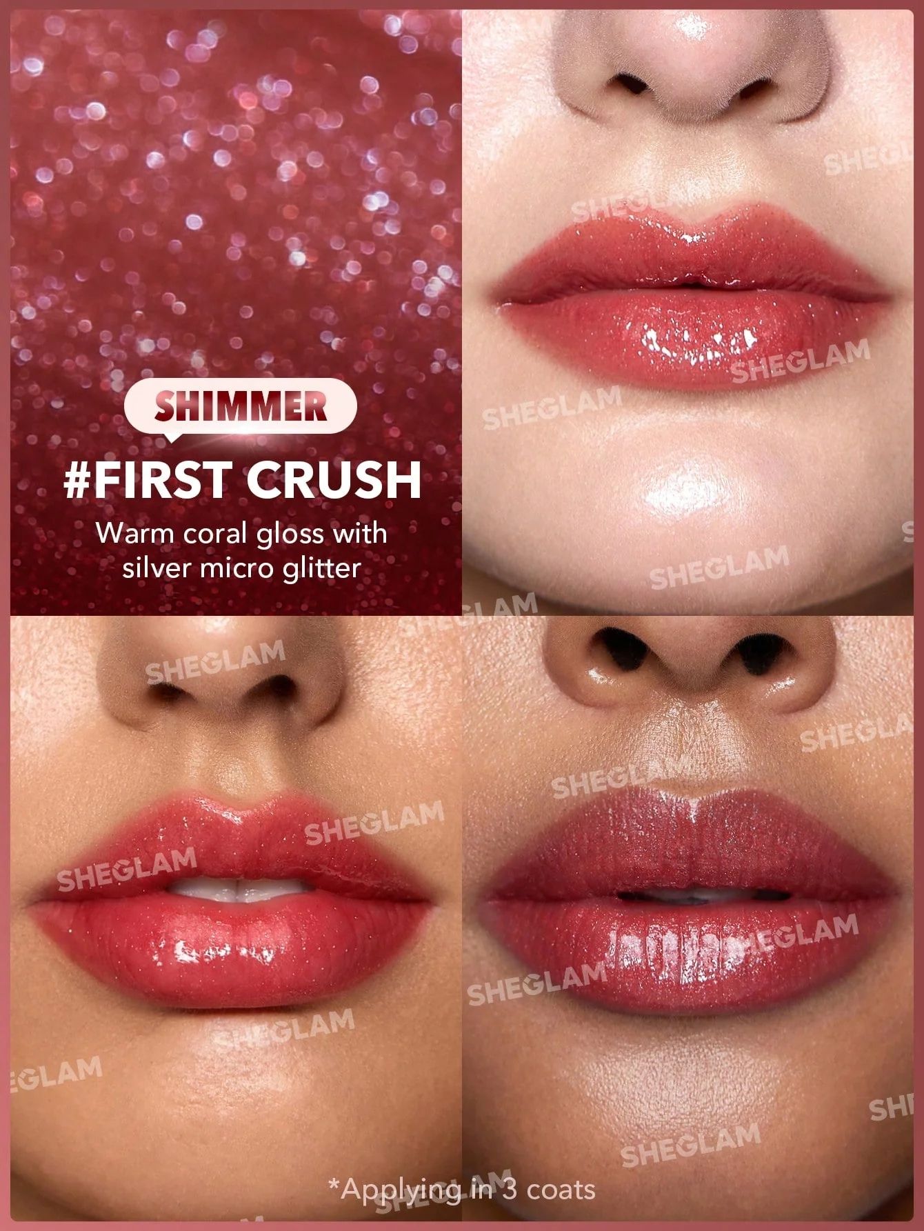 SHEGLAM Pout-Perfect Shimmer Lip Plumper - First Crush_1