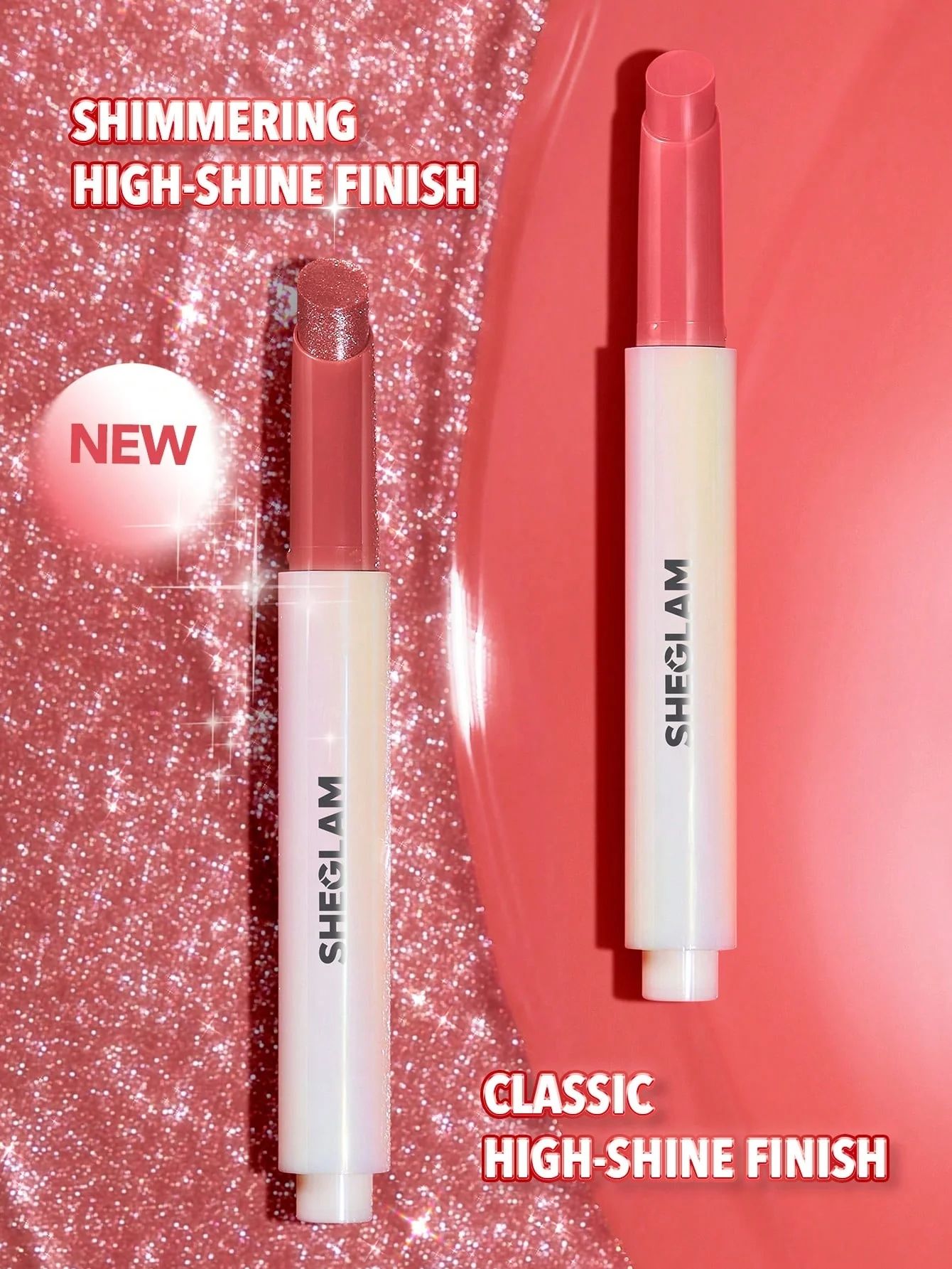 SHEGLAM Pout-Perfect Shimmer Lip Plumper - First Crush_4