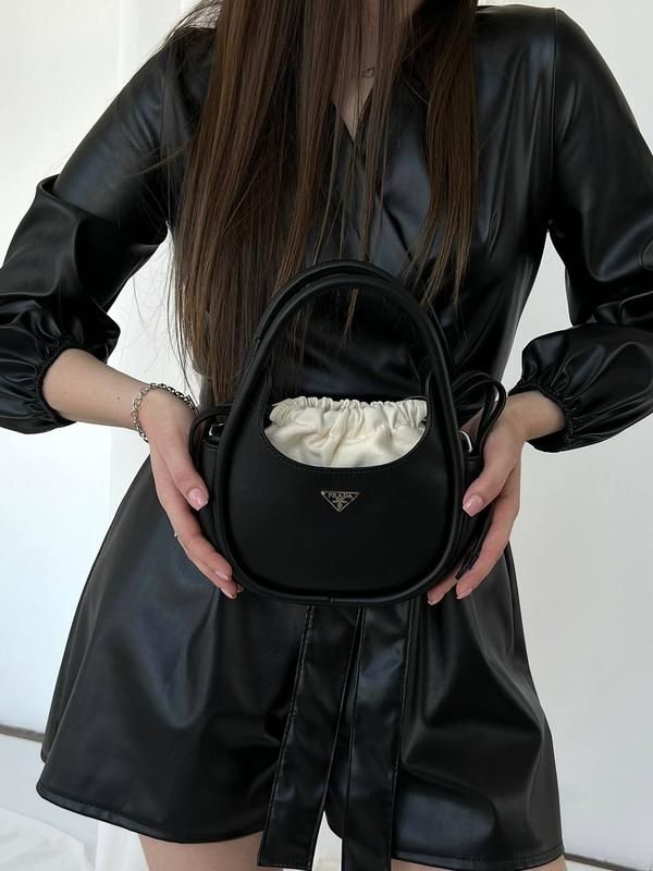 Prada mini black bag_0