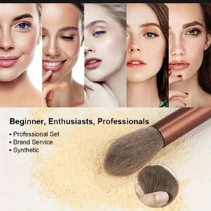 Makeup Brush Set Soft Fluffy Professiona Cosmetic Foundation Powder Eyeshadow Kabuki ^ Blending Make Up Brush Beauty Tool Makeup_1