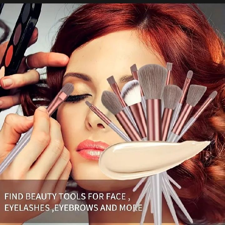 Makeup Brush Set Soft Fluffy Professiona Cosmetic Foundation Powder Eyeshadow Kabuki ^ Blending Make Up Brush Beauty Tool Makeup_4