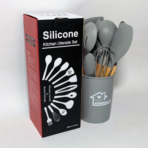 12-Piece Silicone Kitchen Utensil_2