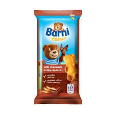 Barni Cake Bar Filled with Chocolate - colors free  preservatives free_0