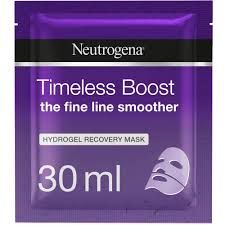 Neutrogena Timeless Boost Hydrogel Recovery Facial Sheet Mask for Fine Lines_0