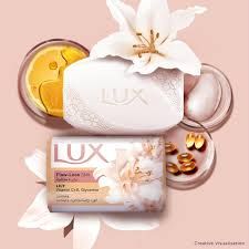 Lux Flawless Skin Soap Bar Lily Scent with Glycerine & Vitamins_0