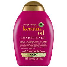 OGX Anti-Breakage Plus Hair Conditioner with Keratin Oil - sulfate surfactant free_0