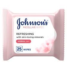 Johnson s Daily Essentials 5in1 Face Wipes with Minerals for Combination Skin_0