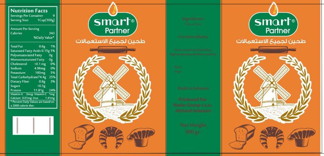 SMART PARTNER FLOUR 900G X10 - 20401_0