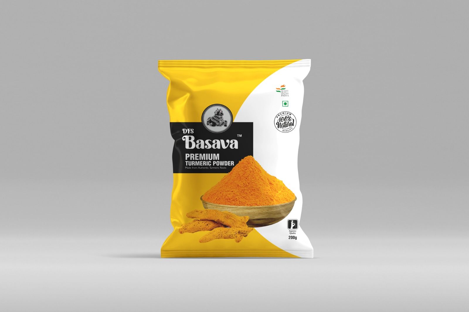 BASAVA TURMERIC POWDER 200gm_0