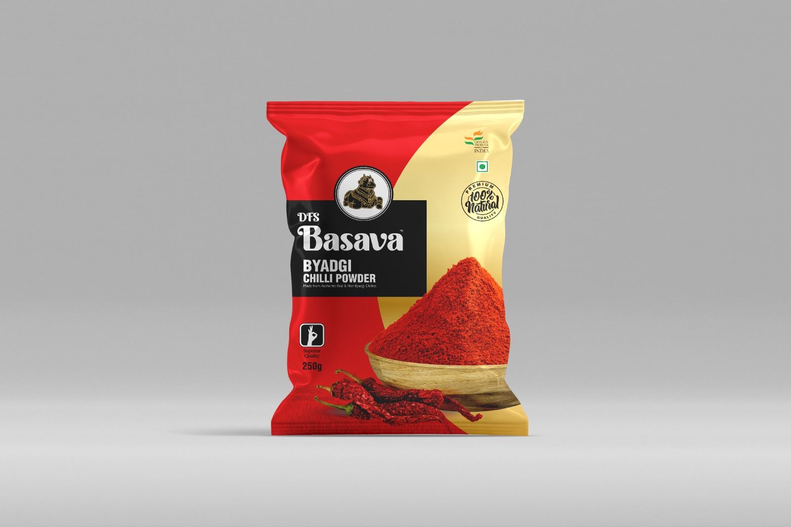 BASAVA GOLD CHILLI POWDER 200GM_0