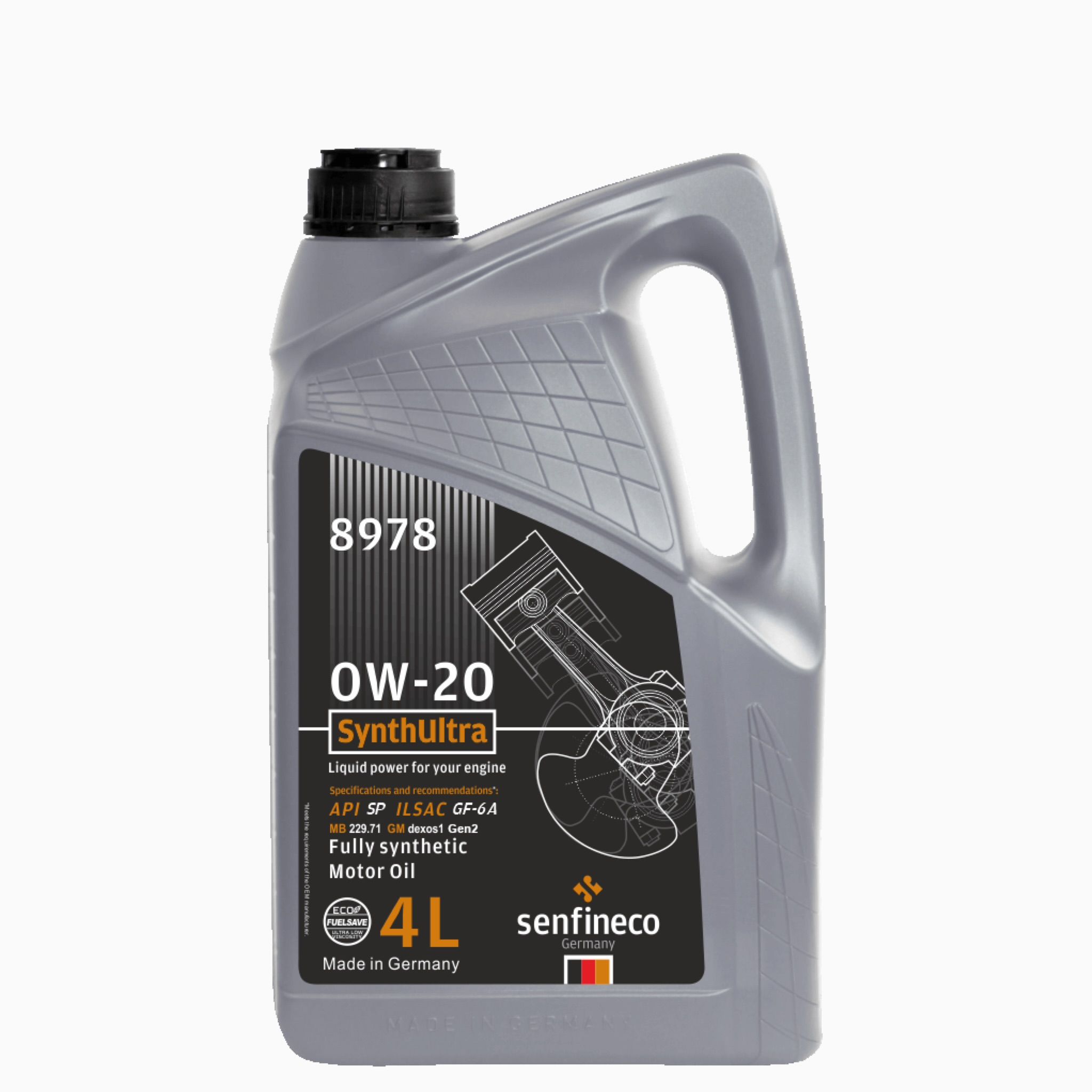   4L 0W-20  SynthUltra SP 8978 زيت المحرك سنفينكو_0