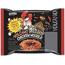 Paldo Volcano Hot & Spicy Noodles Beef & Chicken Flavor_0