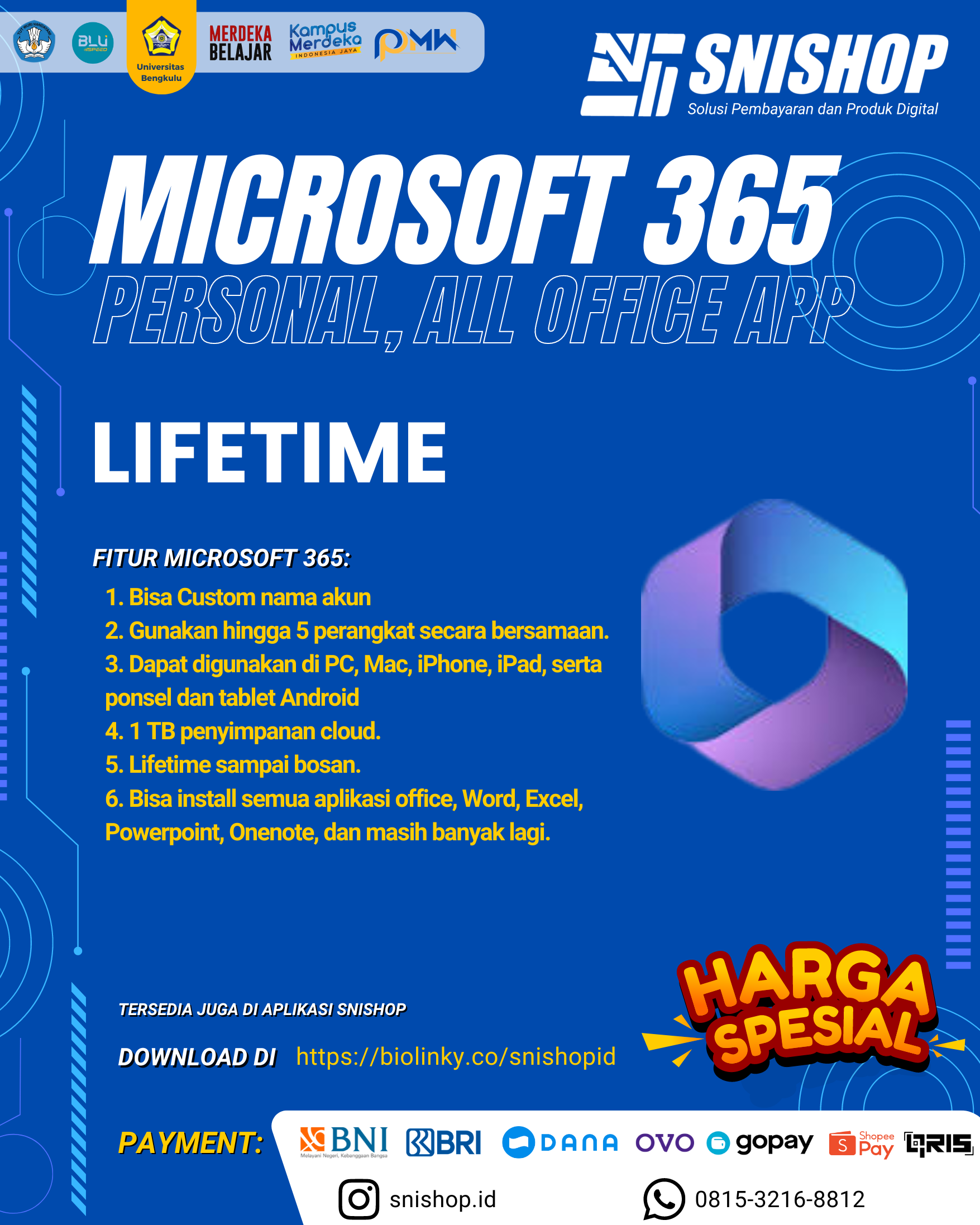 Microsoft 365 Account Per Year Licensed_0