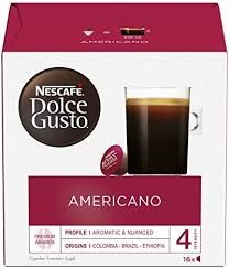 Nescaf Dolce Gusto Colombian  Central American & Brazilian Decaffeinato Arabica Americano Coffee Capsules - Intensity 4_0