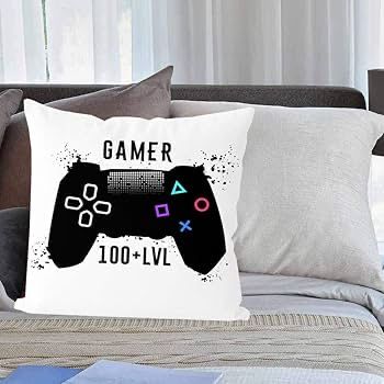 Housse de Coussin Gaming – Design Unique pour les Passionnés_0