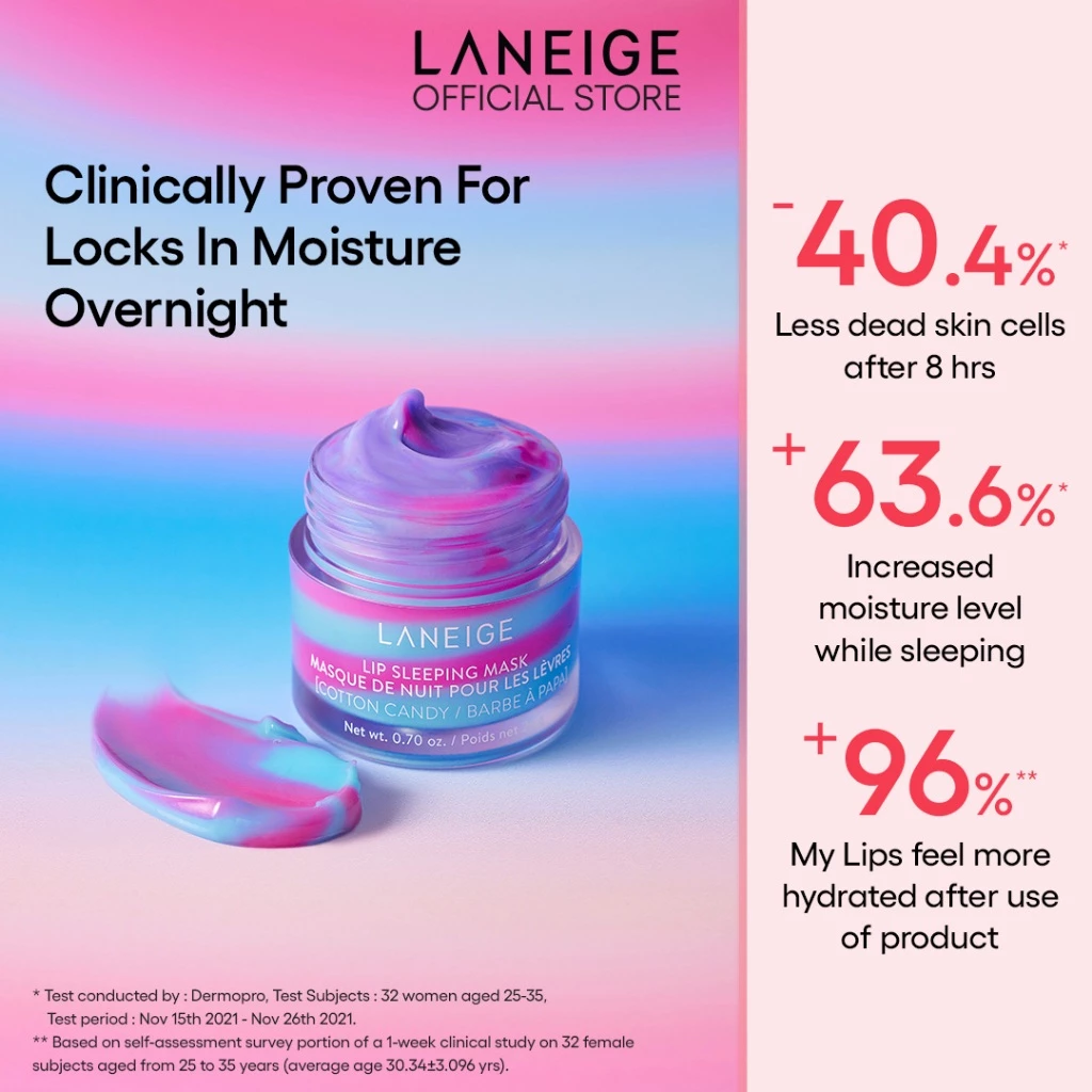 Laneige Lip Sleeping Mask Cotton Candy 20g_4