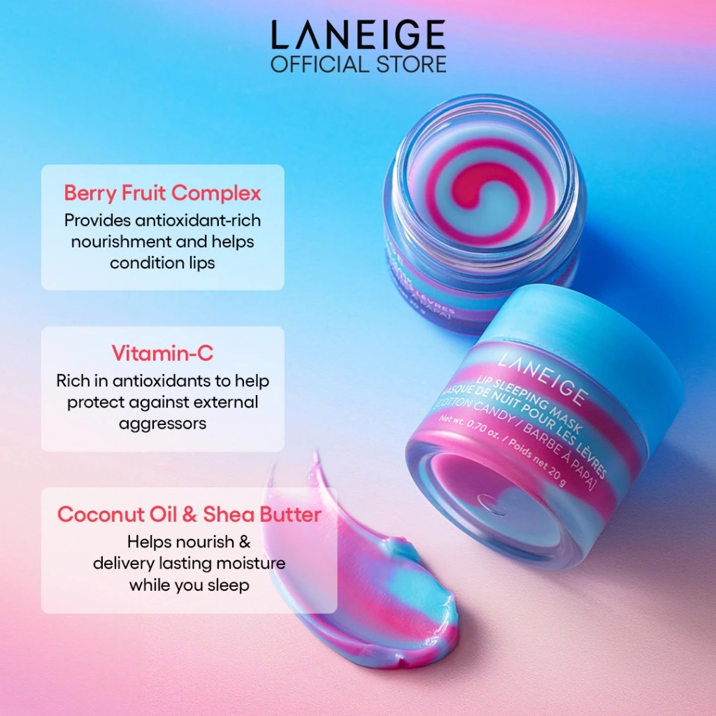 Laneige Lip Sleeping Mask Cotton Candy 20g_2