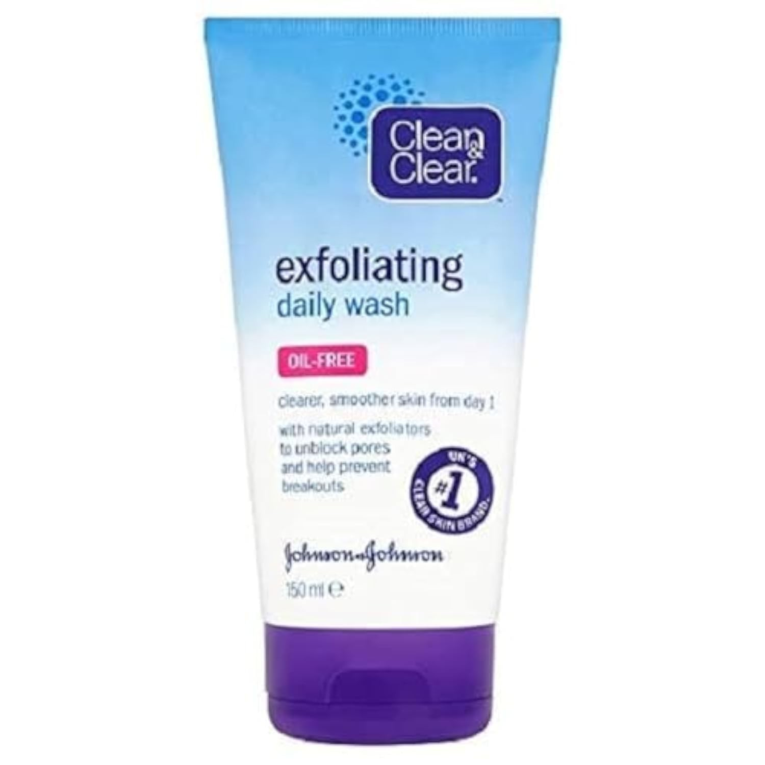 Clean & Clear Exfoliating Daily Facial Wash - oil free_0