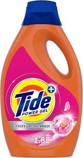 Tide Automatic Power Gel Laundry Detergent Rose Blossom Scent Front & Top Load_0