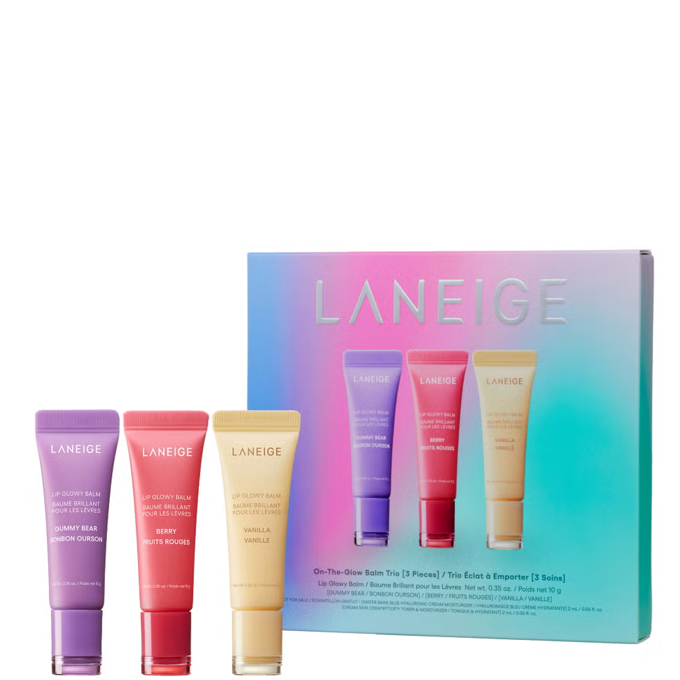 Laneige Lip Glowy Balm Trio Set_0