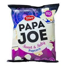 Tiffany Papa Joe Popcorn Sweet & Salty Flavor - gluten free  trans fat free_0