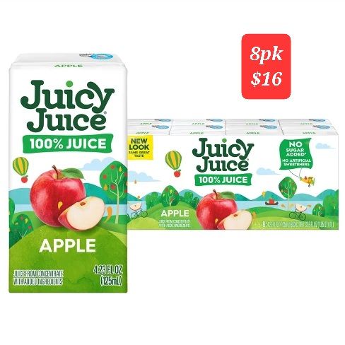 JUICY JUICE 8PK APPLE_0