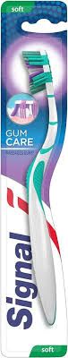 Signal Gum Care Red & White Soft Toothbrush with V Bristles_0