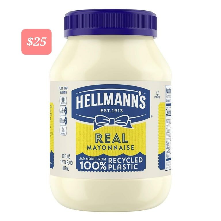 HELLMANN'S MAYONNAISE 30oz_0