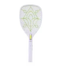 AK KEMCO White Rechargeable Mosquito Racket_0