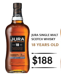 JURA SINGLE MALT SCOTCH WHISKY 18 YEARS OLD_0