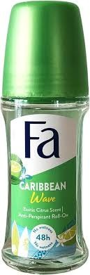 Fa Caribbean Wave Anti-Perspirant 48hr Lemon Exotic Fresh Roll-On Deodorant_0