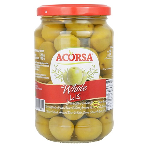 Acorsa Whole Green Olives_0