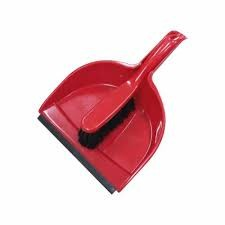 Homepro Red Dustpan & Broom Set_0