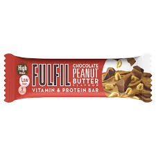 Fulfil 20g Protein Bar Chocolate & Peanut Butter Flavor with Vitamins_0