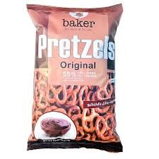 Baker Original Pretzels BBQ Flavor - pork fat free_0