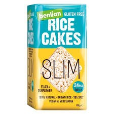 Benlian Slim Rice Cakes with Flaxseeds  Sunflower Seeds & Sea Salt - vegan  gluten free_0