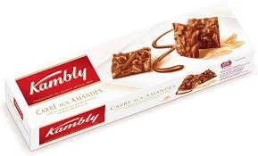 Kambly Chocolate Coated Square Biscuits Filled with Almonds_0