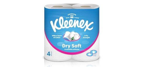 Kleenex Dry Soft Toilet Rolls 2ply_0